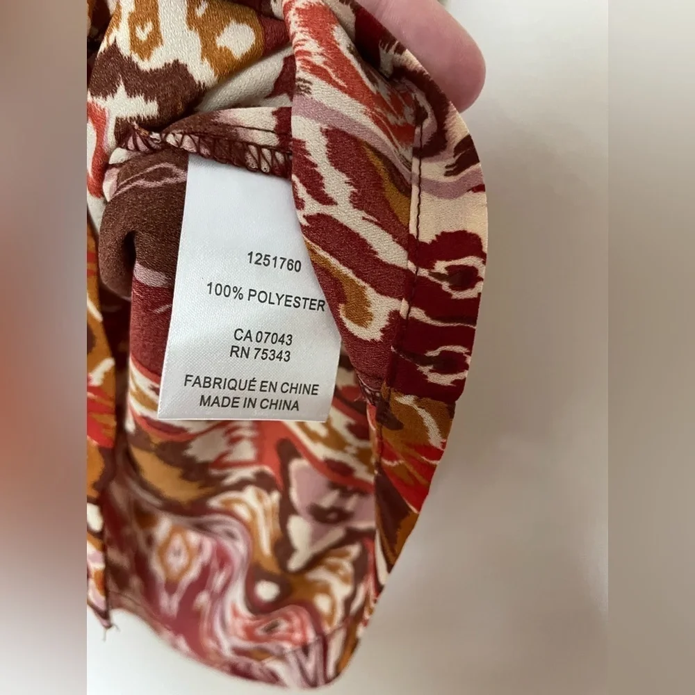 Cupcakes and Cashmere Southwestern Print Boxy Button Down Blouse - Picture 7 of 7